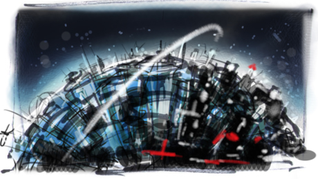 frame eleven, storyboard, Marc, scribble, film production, video production, preproduction, creative