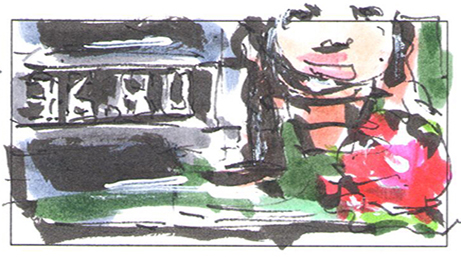 frame eleven, storyboard, Marc, scribble, film production, video production, preproduction, creative