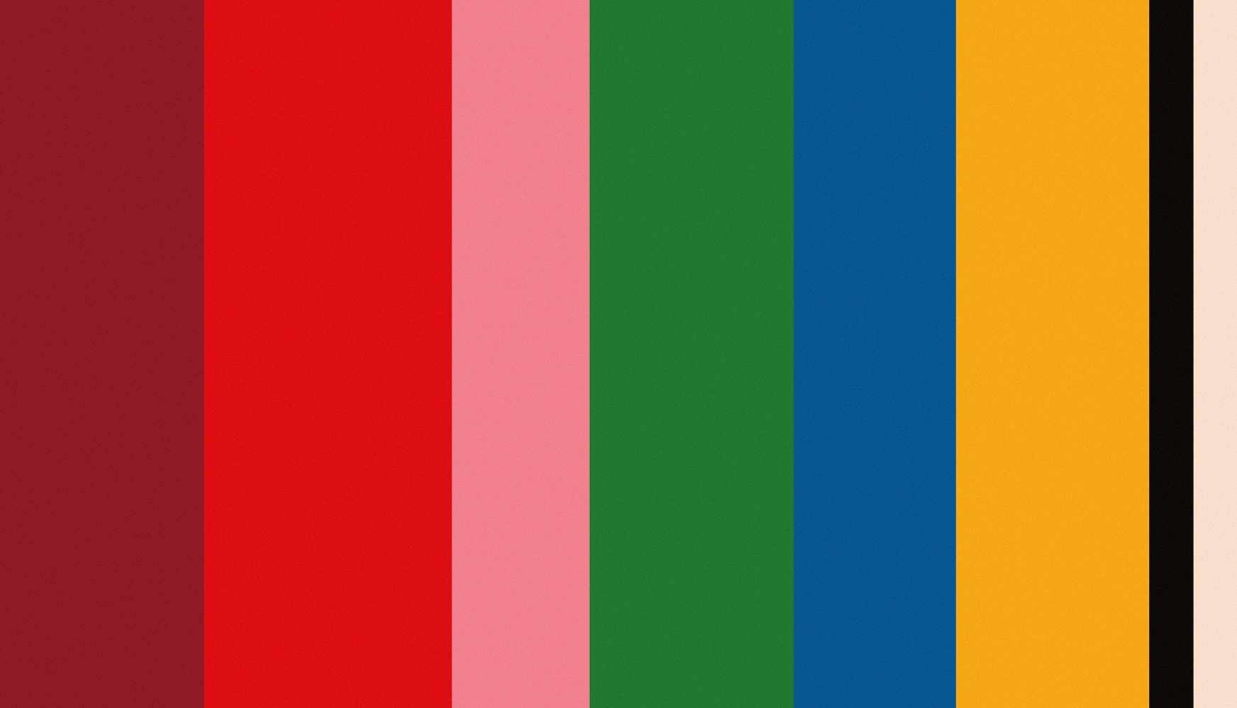 Vertical color bars.