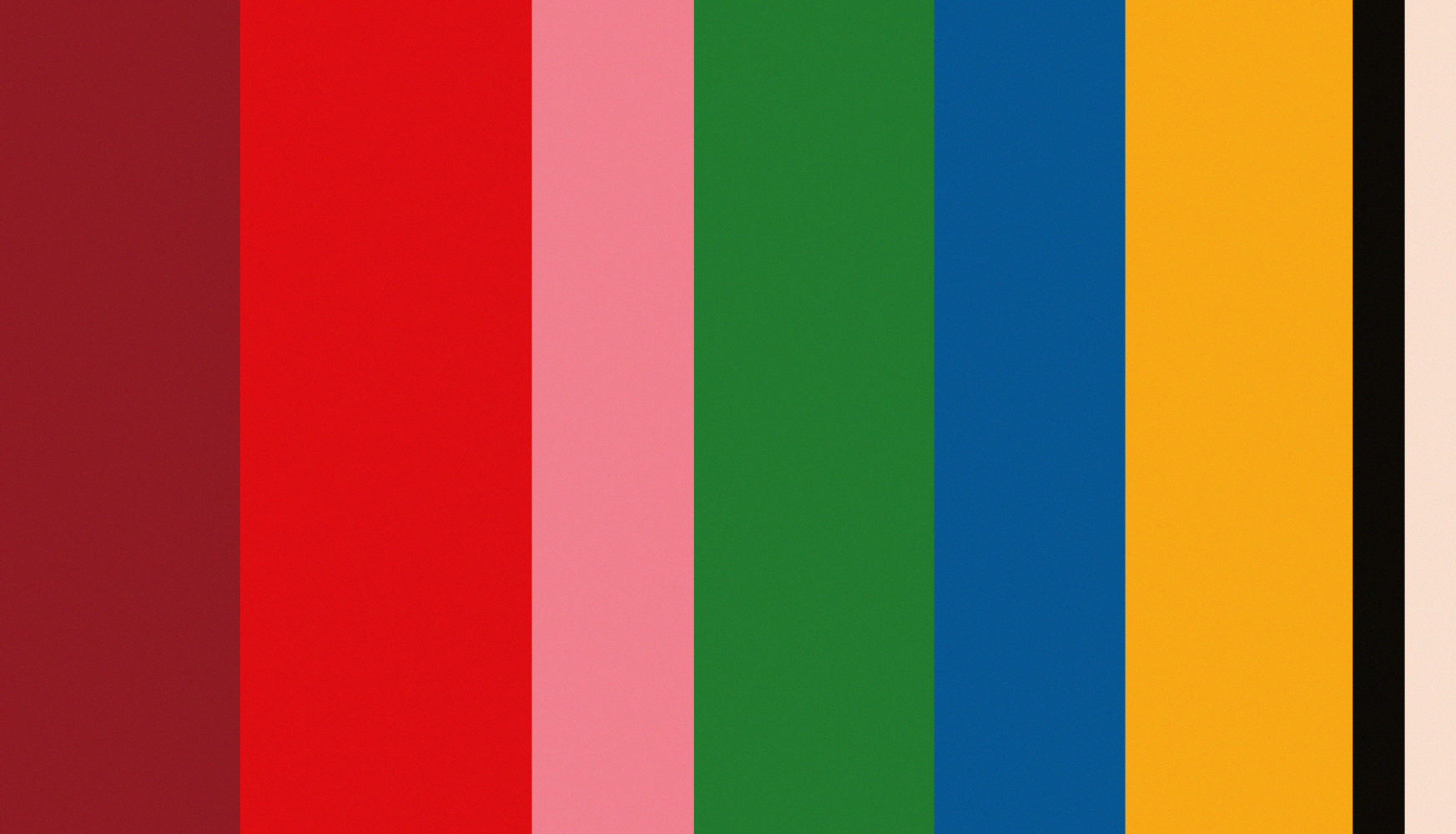 Vertical color bars.